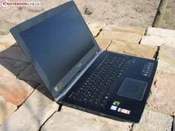 In review: Acer Aspire VN7-593G-73HP V15 Nitro BE. Test model courtesy of notebooksbilliger.de