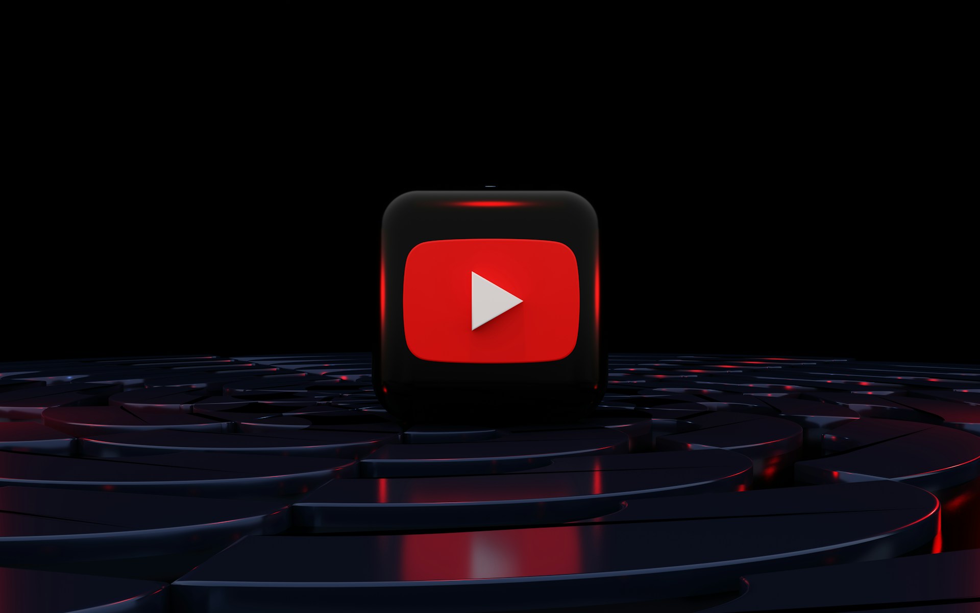 3D YouTube logó (Kép forrása: BoliviaInteligente - Unsplash)