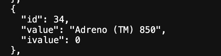 Az iQOO Pad Ultra Geekbench-adatlapja.
