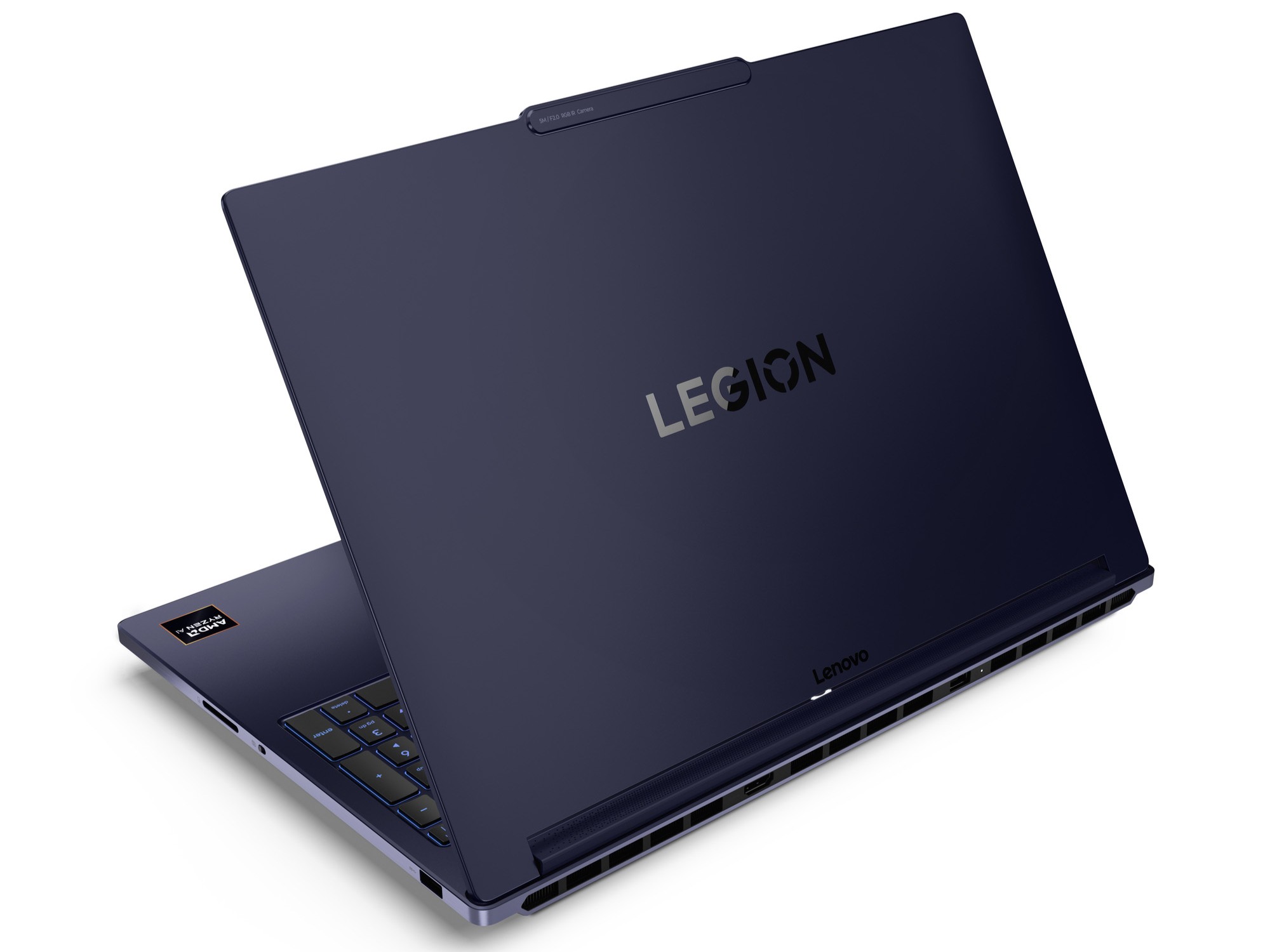 A Lenovo Legion 7a Gen 11 két színben lesz kapható, az itt látható Glacier White és Nebula színekben. (Kép forrása: Lenovo)