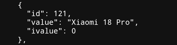 A Xiaomi 18 Pro karakterláncként jelent meg a Geekbench 7 hardverjelentésében