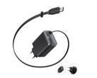 Az Anker Nano Charger (35W) visszahúzható USB-C kábellel rendelkezik, de kihagyja az összehajtható dugókat. (Kép forrása: Anker)