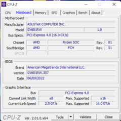 CPU-Z mainboard