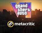 Megjelenített banner a GTA 6 értékeléseihez és a Metacritichez
