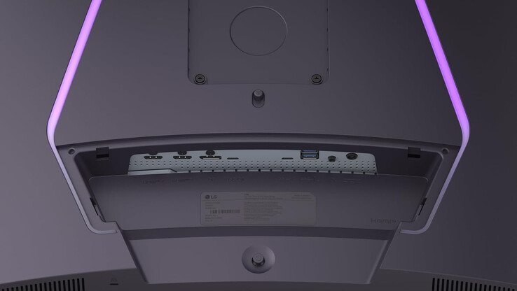 Az LG UltraGear 37G800A tartalmaz egy állítható állványt és egy 100 x 100 mm-es VESA-tartót is harmadik féltől származó állványokhoz vagy falra szereléshez. (Kép forrása: LG)