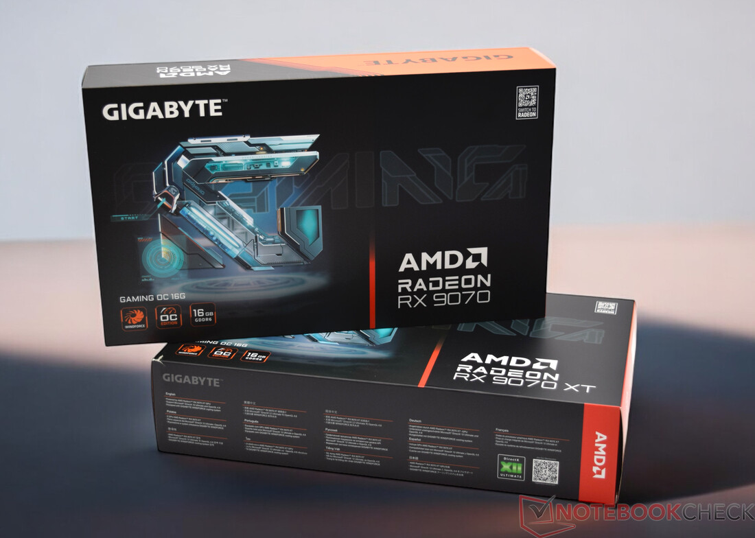 Gigabyte Radeon RX 9070 XT Gaming OC és Gigabyte Radeon RX 9070 Gaming OC
