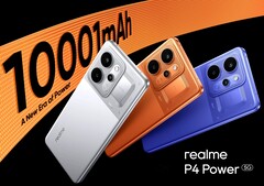A Realme P4 Power 5G 50 MP-es OIS-kompatibilis elsődleges kamerával rendelkezik (Kép forrása: Realme)