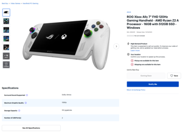 ...de az u/BillboSwagenz által az r/xbox subredditen közzétett screenshotok mást mutatnak. (Kép forrása: Best Buy)
