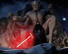 A Lightsabers (Magicka Sabers) mod. (Kép forrása: SkyrimRenKylo - Nexus Mods)