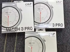 A Semmi CMF Watch 3 Pro kiszivárgott (Kép forrása: via Chinese Smartwatches)