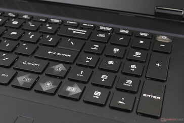 Nagy nyílbillentyűk és számtábla