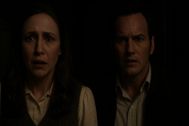 Vera Farmiga és Patrick Wilson az Ördögűző című filmben: Last Rites (Kép forrása: Polygon)