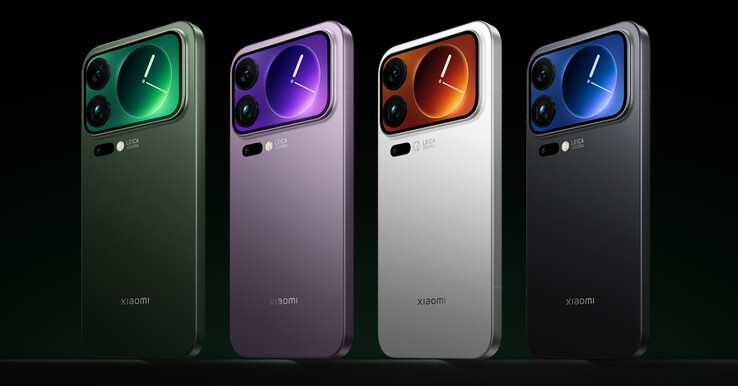 A Xiaomi a Xiaomi 17 Pro sorozatot négy induló színben kínálja. (Kép forrása: Xiaomi)