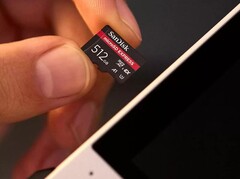 512 GB-os SanDisk SD kártya (Kép forrása: SanDIsk)