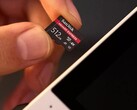512 GB-os SanDisk SD kártya (Kép forrása: SanDIsk)