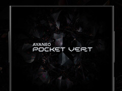 A Pocket Vert 3,5 hüvelykes LCD-képernyővel lesz felszerelve. A képen: a játékkéziszámítógép teaser változata. (Kép forrása: Ayaneo - szerk.)