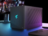 A Gigabyte egy GeForce RTX 5090 asztali grafikus kártyát helyez egy Thunderbolt 5-ös eGPU házba (Kép forrása: Gigabyte)
