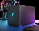 A Gigabyte egy GeForce RTX 5090 asztali grafikus kártyát helyez egy Thunderbolt 5-ös eGPU házba (Kép forrása: Gigabyte)