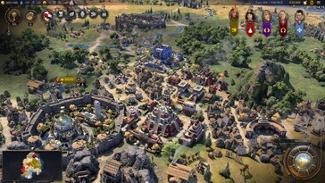 A képen: Játékmenet-képernyőkép a Sid Meier's Civilization VII-ből.