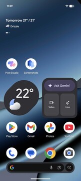 A Google Pixel felhasználói felülete a Android 16 alapján: Kezdőképernyő