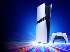 A képen a PS5 Pro és a DualSense vezérlő.