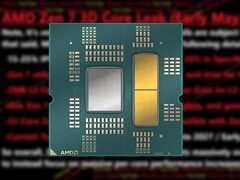 Az AMD Ryzen 9000 CPU-k jelenlegi termése két, egyenként 8 maggal rendelkező CCD-vel rendelkezik. (Kép forrása: AMD, Moore törvénye halott)