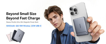 A Baseus PicoGo Ultra-Mini mágneses Power Bank. (Kép forrása: Baseus)