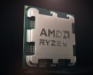 Egy chip shot renderelés arról, hogyan néz ki egy modern AM5-alapú AMD Ryzen CPU