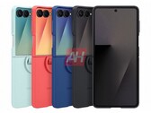 A Samsung Galaxy Z Flip 7 számos színes tokot fog kapni (Kép forrása: Android Headlines)