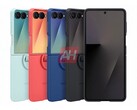 A Samsung Galaxy Z Flip 7 számos színes tokot fog kapni (Kép forrása: Android Headlines)