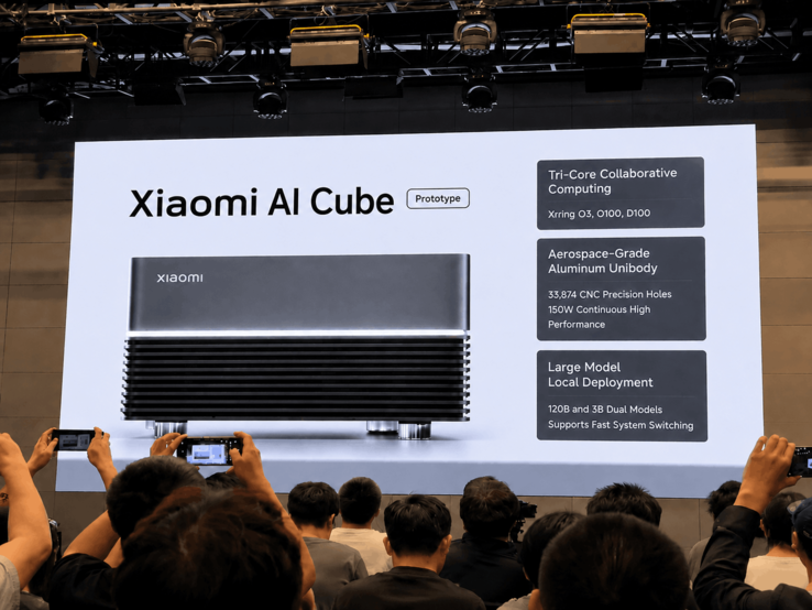 A Xiaomi AI Cube prototípusa Xring O3, O100 és D100 chipekkel (gépi fordítás)