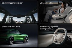 A Xiaomi YU7 Max több funkcióval rendelkezik, mint a másik két modell (Kép forrása: Xiaomi via Facebook; kivágva)