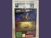 Egy 85+ osztályzatú New Nintendo 3DS XL Majora's Mask Limited Edition konzol akril tokban (kép forrása: r/consoles)