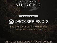 Fekete mítosz: Wukong Xbox Series X és Series S megjelenésének bejelentése. (Kép forrása: Black Myth: Wukong az X-en)