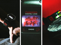 Az új Pleasures x Casio G-Shock kollab (a képen) több dizájnelemben is utal a Daft Punkra. (Kép forrása: @pleasures on Instagram)
