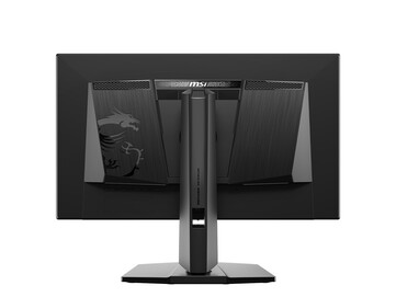 Az MSI MAG 272QP X24 monitor hátoldala. (Kép forrása: MSI)