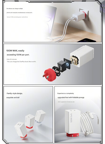 A 120W-os SuperVOOC töltő legfontosabb jellemzői (gépi fordítás)