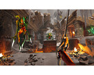 A Metal: Hellsinger játékból készült screenshot, amely az ellenségeket mutatja be. (Kép forrása: Steam)