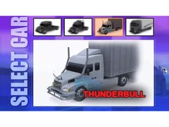 Képernyőkép a Big Rigs teherautó-választó menüjéből: (Kép forrása: Steam): Over the Road Racing, amely viccesen arra kér, hogy válassz ki egy autót. (Kép forrása: Steam)