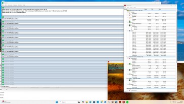 HP Z2 Mini G1a stresszteszt nagy teljesítményű üzemmódban
