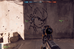 Egy játékbeli vázlat a Dragon ball Z Vegetájáról a Battlefield 6-ban (kép forrása: Reddit)