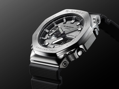 Közelkép a Casio G-Shock x Mandalorian kollab számlapjáról.