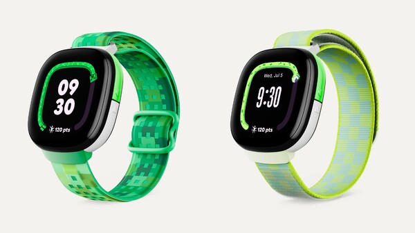 Fitbit Ace LTE Minecraft és Space Bacon szalagok. (Kép forrása: Google)