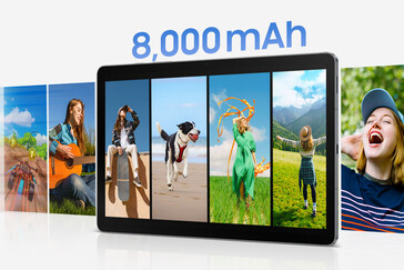 A Samsung Galaxy Tab S10 Lite 8000 mAh akkumulátorral büszkélkedhet (Kép forrása: Samsung)