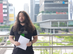 Az Nvidia állítólag a Gamers Nexus tartalmának befolyásolására próbálta felhasználni alkalmazottait. (Kép forrása: Gamers Nexus a YouTube-on)