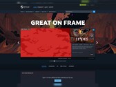 A „Great On Frame” bolt a Steam-en