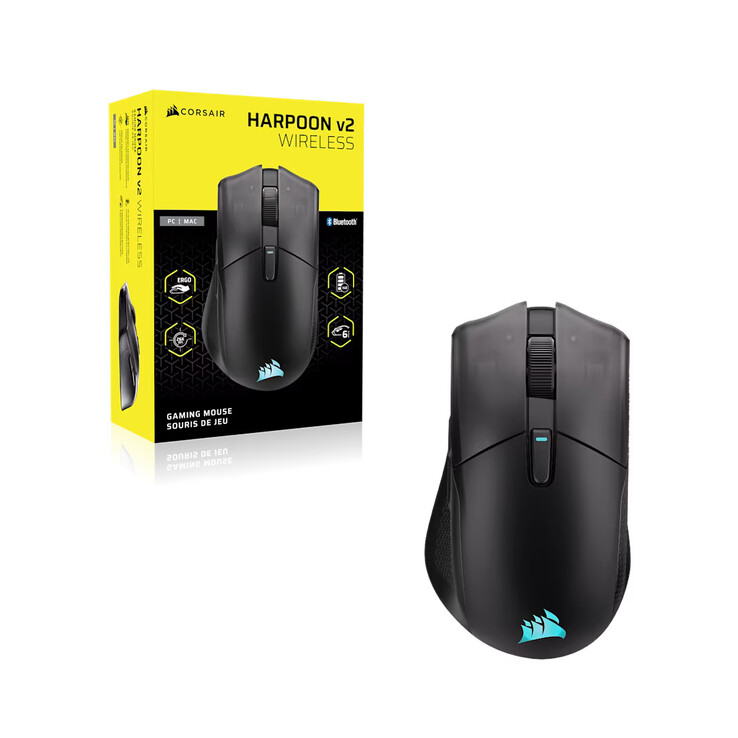 Corsair Harpoon V2 vezeték nélküli egér.