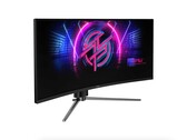 Az MSI MPG 346CQRF X24 ultrawide egy jól felszerelt 34 hüvelykes, 240 Hz-es, hajlított gamer monitor. (Kép forrása: MSI)