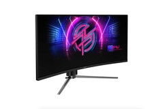 Az MSI MPG 346CQRF X24 ultrawide egy jól felszerelt 34 hüvelykes, 240 Hz-es, hajlított gamer monitor. (Kép forrása: MSI)