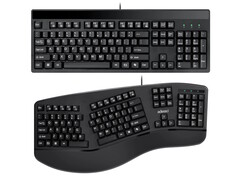 Az Adesso bejelentette az EasyTouch 130 (fent) és az EasyTouch 150 (lent) mechanikus billentyűzeteket. (Kép forrása: Adesso)